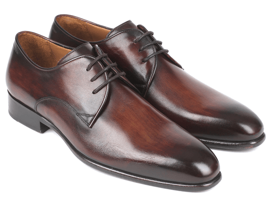 Paul Parkman Antique Brown Derby Shoes (ID#696AT51) | Monni's Boutique
